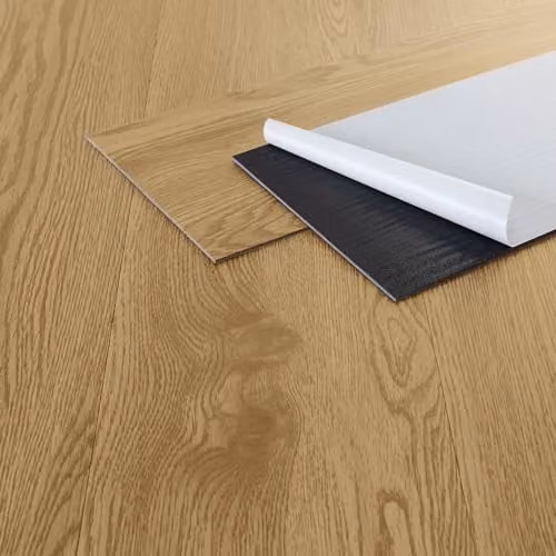 Suelo Vinílico Adhesivo ML-Design Modern Living de PVC con Aspecto Madera Roble Natural, 11,15 m², Grosor 2 mm, Láminas de 91,5 x 15,3 cm