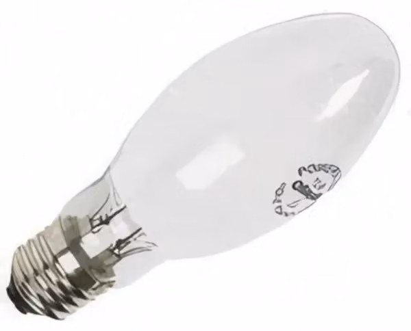 Lámpara de descarga de metalhalogenuros NARVA de 150W con casquillo E27 y cristal transparente