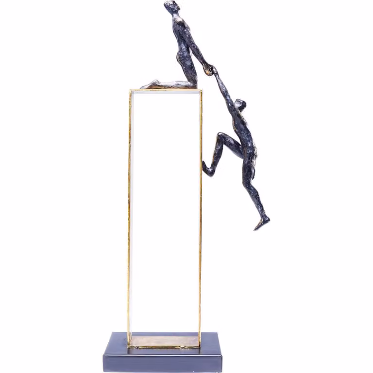 Objeto decorativo Elements Come Together de Kare Design en color dorado, Altura: 51 cm