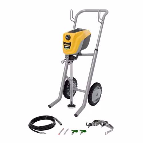 Pulverizador de pintura airless Wagner Control Pro 350 M para barnices y lacas, 110 Bar, color negro y amarillo, An/P/Al: 385 x 520 x 935 mm