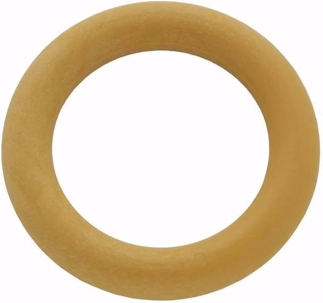 Pack de 10 anillas de plástico para barra de cortina en color beige o marrón