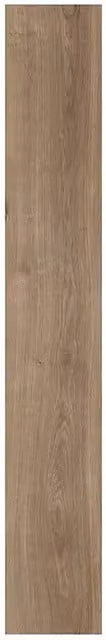 Suelo laminado Logoclic NK33 con efecto madera de roble aceitado y diseño escandinvavo, resistente al agua, color marrón, An/P/Al: 120 x 19,6 x 0,8 cm