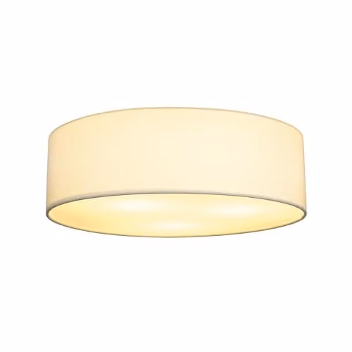 Luminaria de techo cuadrada SLV Tenora en color blanco con casquillo E27 y potencia máxima de 60W