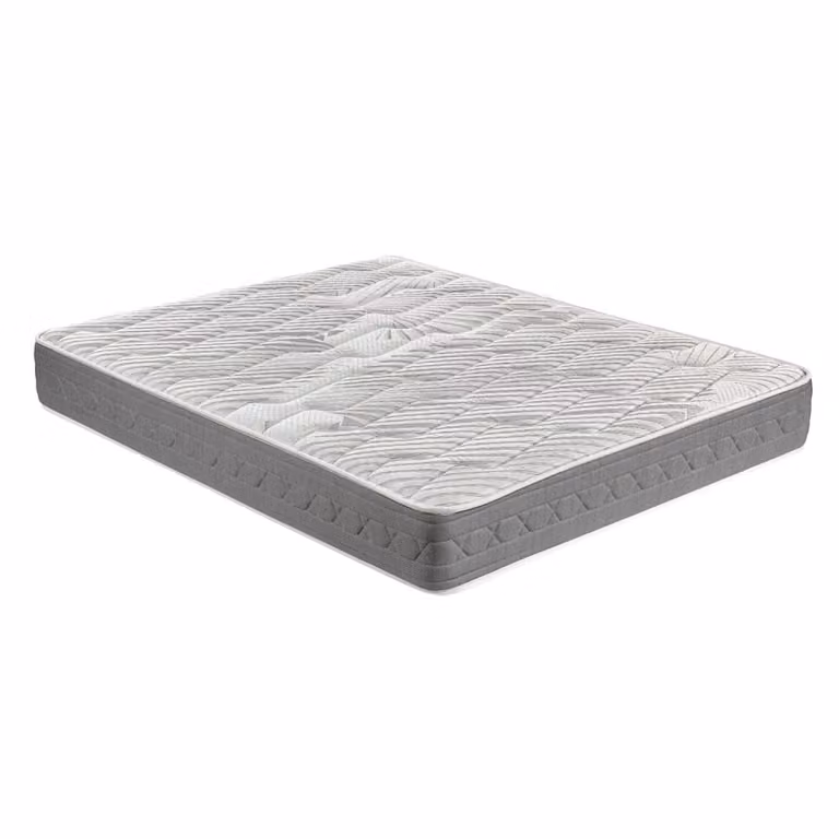 Colchón viscoelástico Royal Sleep Ceramic Plus de espuma HR y viscoelástica, firmeza alta, color blanco, An/P/Al: 90 x 190 x 25 cm