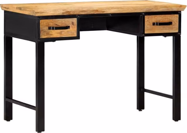 Mesa escritorio de madera de mango Maison Exclusive, An/P/Al: 110 x 50 x 76 cm