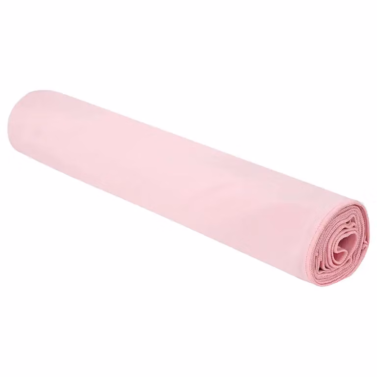 Pack de 2 toallas deportivas de microfibra vidaXL en color rosa, de secado rápido, 180 x 90 cm