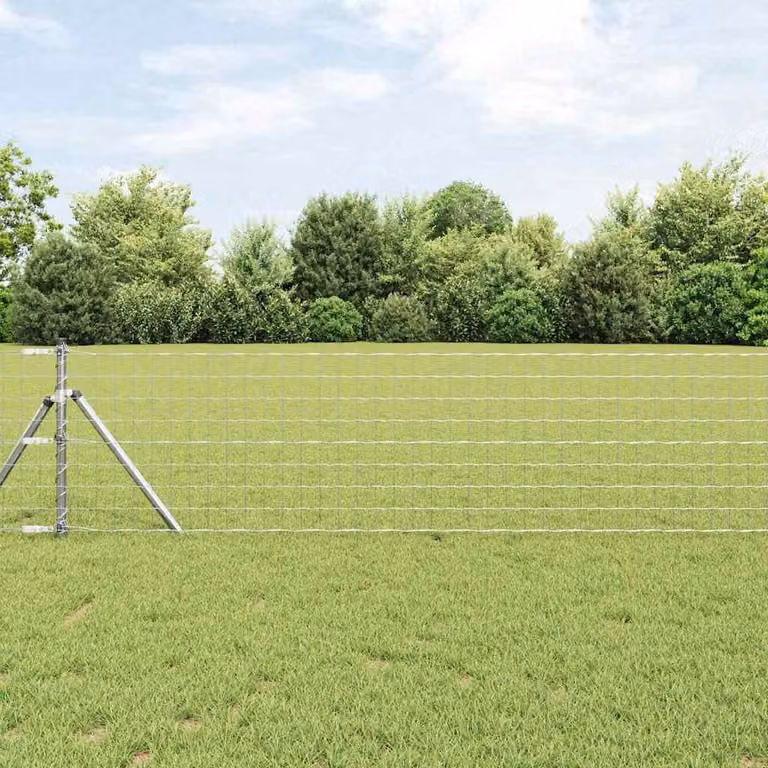 Fijación de suelo para valla Euro Outdoor Syfax en acero galvanizado plateado para hormigón, An/P/Al: 60 x 37 x 0,6 cm