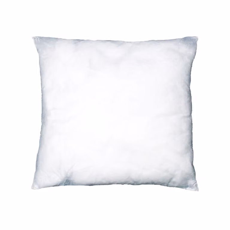 Relleno de cojín cuadrado Dechelette en color blanco, An/An/Al: 45 x 45 x 45 cm