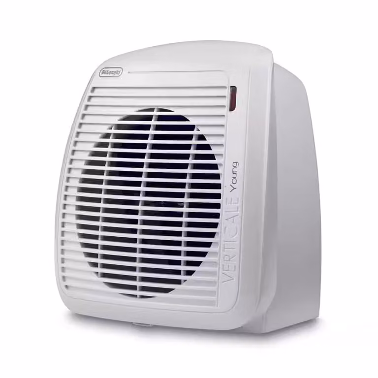 Calefactor de ventilador De'Longhi HVY1020 WH blanco de pie en plástico