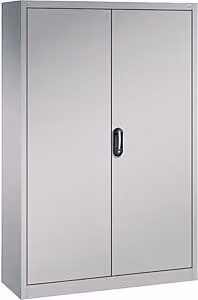 Armario Universal Acurado Certeo de Metal con Puertas Batientes y Cerradura en Blanco o Gris An/P/Al: 120 x 40 x 195 cm