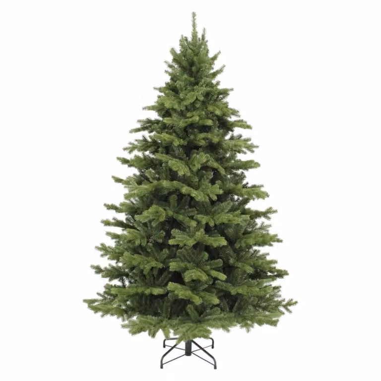 Árbol de Navidad artificial Sherwood de Triumph Tree, color verde, Altura: 155 cm, Ancho: 112 cm, Profundidad: 112 cm