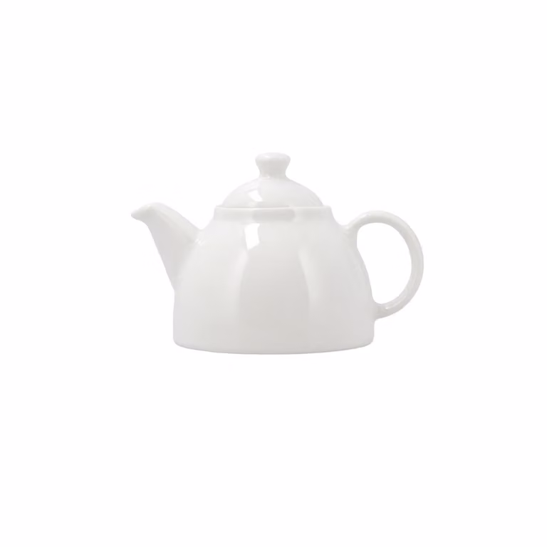 Tetera de porcelana blanca Serenity Hydrozero Bidasoa de 63 cl