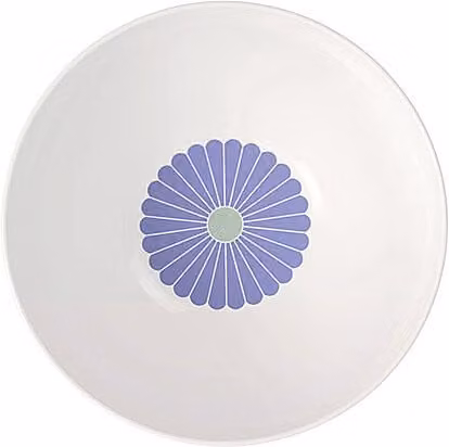 Bol de ensalada de porcelana Villeroy & Boch Fleur Couleur multicolor de 24 cm