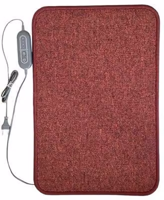 Alfombrilla calefactora eléctrica Arnold Rak Fh 21024-bd en rojo y morado An/P: 60 x 40 cm