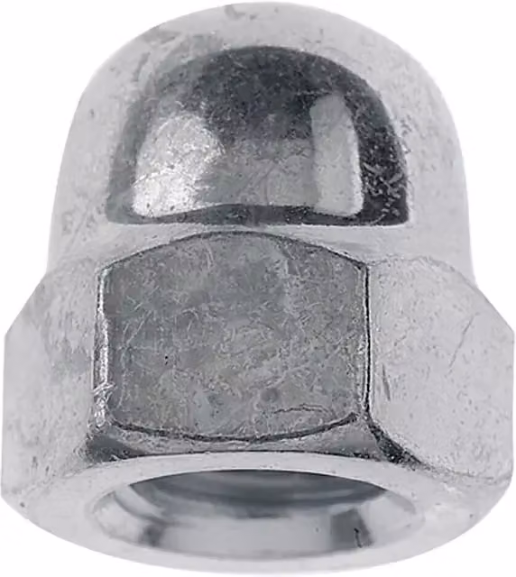 Pack de 100 tuercas ciegas M4 de acero inoxidable color plata de Profi Depot