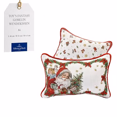 Cojín de Navidad Toy's Fantasy de Villeroy & Boch, Multicolor, An/P: 48 x 32 cm