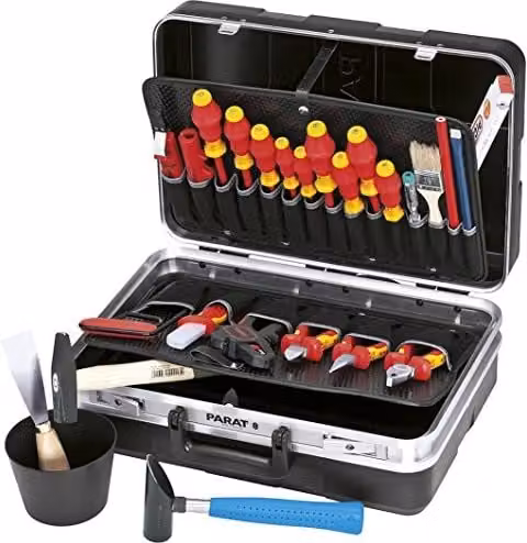 Kit de herramientas para electricista Knipex de 26 piezas en color negro y multicolor