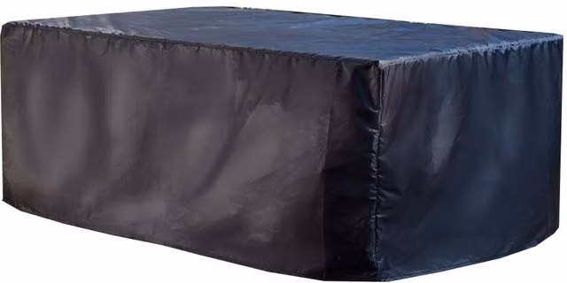 Funda impermeable negra Concept-Usine para conjunto de jardín de resina Florida de 10 plazas