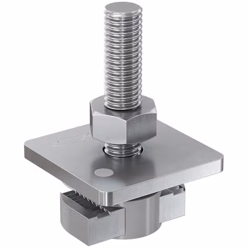 Tornillo de cabeza de martillo Fischer FCN Clix S de acero galvanizado color plata, An/P/Al: 8 x 60 mm, pack de 50 unidades