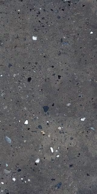 Gres porcelánico SO-TILES efecto piedra terrazzo negro mate An/P/Al: 60 x 120 cm