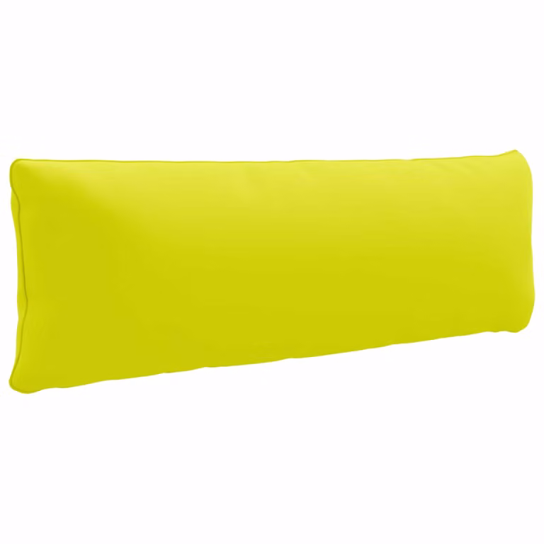 Cojín de respaldo rectangular PUTTEN de vidaXL en color verde brillante y 100% poliéster