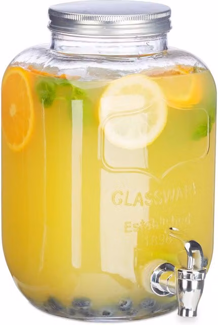 Contenedor de bebidas NORTHIX de cristal transparente de 5 l