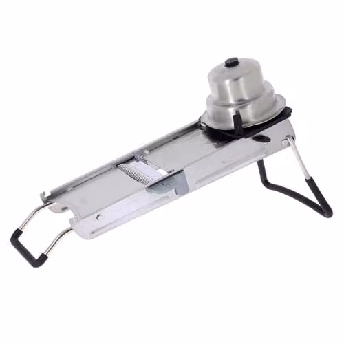 Mandolina Revolution De Buyer de acero inoxidable en color gris y plata