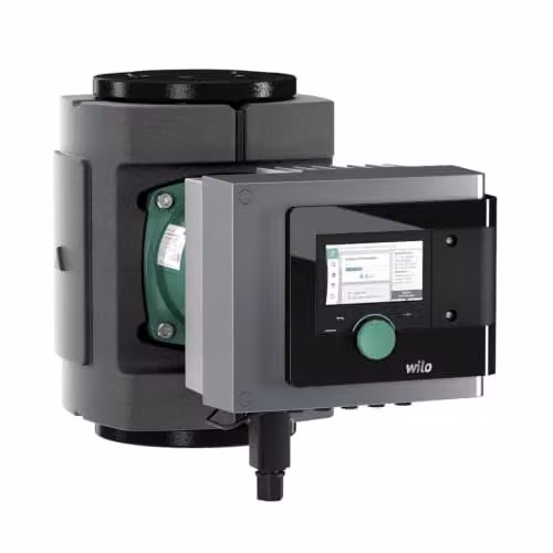 Circulador para calefacción Wilo Stratos MAXO 50/0,5-6 con brida DN50 PN6/10, 255 W, color gris y rotor húmedo