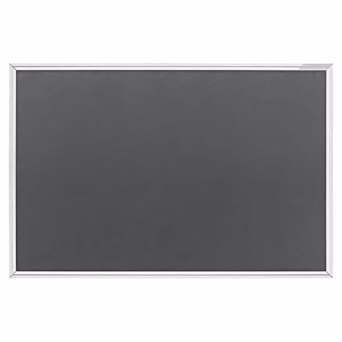 Tablón de corcho y fieltro textil Magnetoplan tipo SP Gris An/Al: 60 x 45 cm