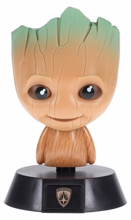 Lámpara de noche decorativa Groot de Marvel Guardianes de la Galaxia por Northix, multicolor, Altura: 12 cm