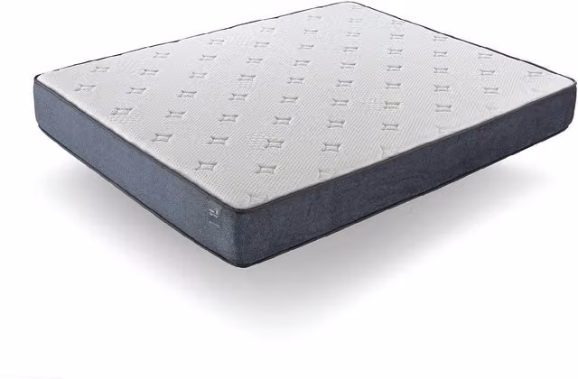 Colchón de muelles ensacados Hypnos Spring Sonho gris de 150 x 200 cm con propiedades antibacterianas