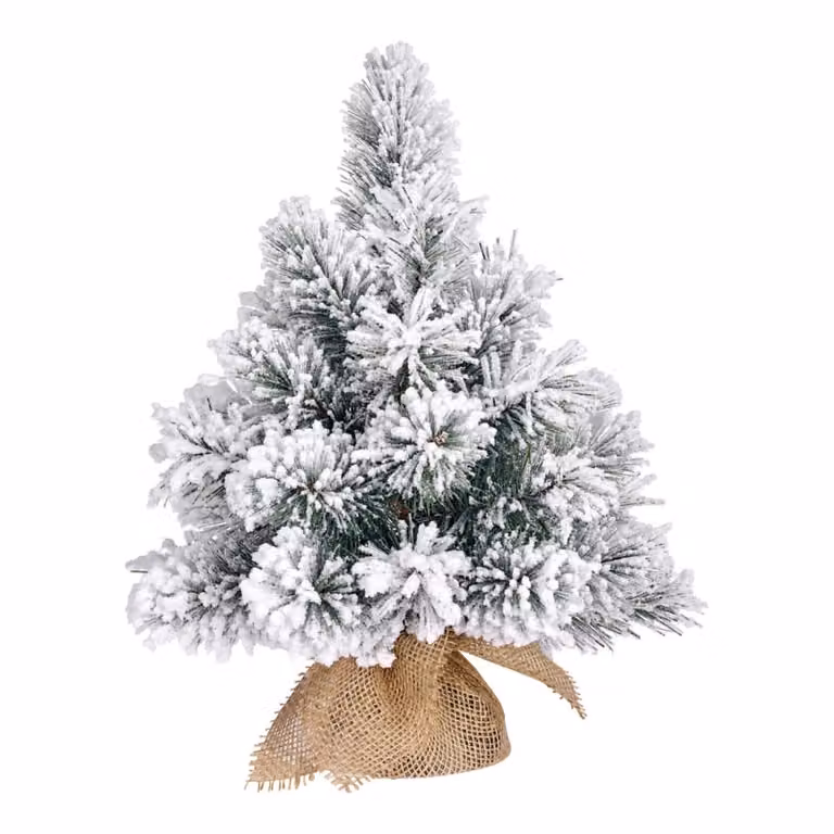 Árbol de Navidad artificial de sobremesa Black Box Trees, color verde, An/P/Al: 50 x 50 x 60 cm