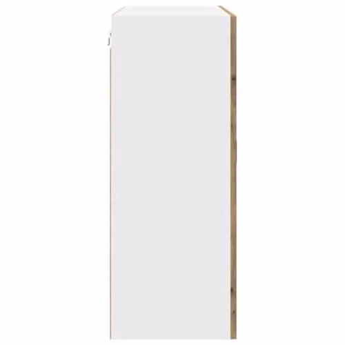 Armario de cocina moderno Helloshop26 de madera de MDF con acabado de roble mate, An/P/Al: 80 x 31 x 80 cm