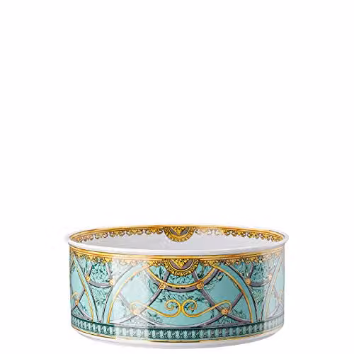Ensaladera de porcelana Versace La Scala del Palazzo multicolor de 22 cm