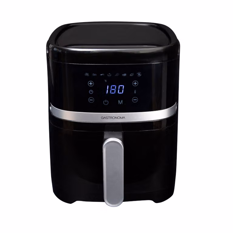 Freidora de aire Gastronoma de 4,2 l con pantalla digital y color negro