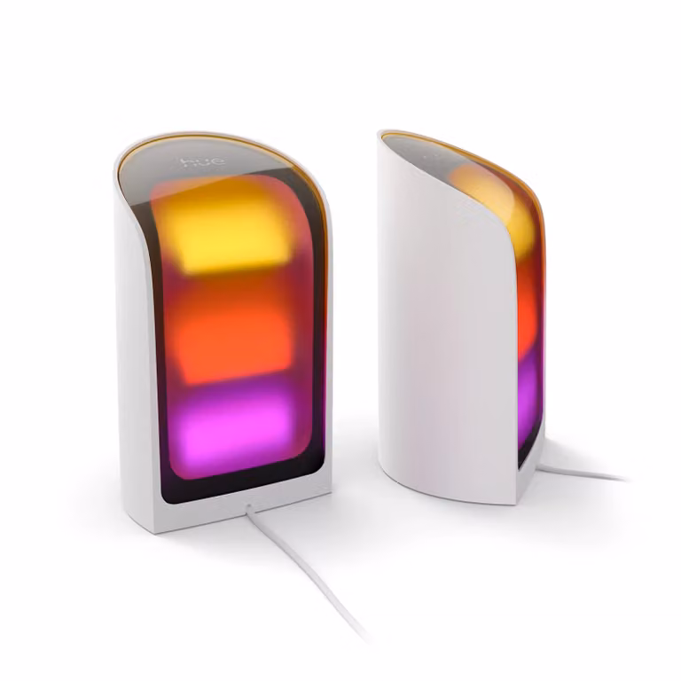 Aplique de pared LED Philips Hue Play White & Color Ambiance en color blanco con 1035 lúmenes y 4000 Kelvin