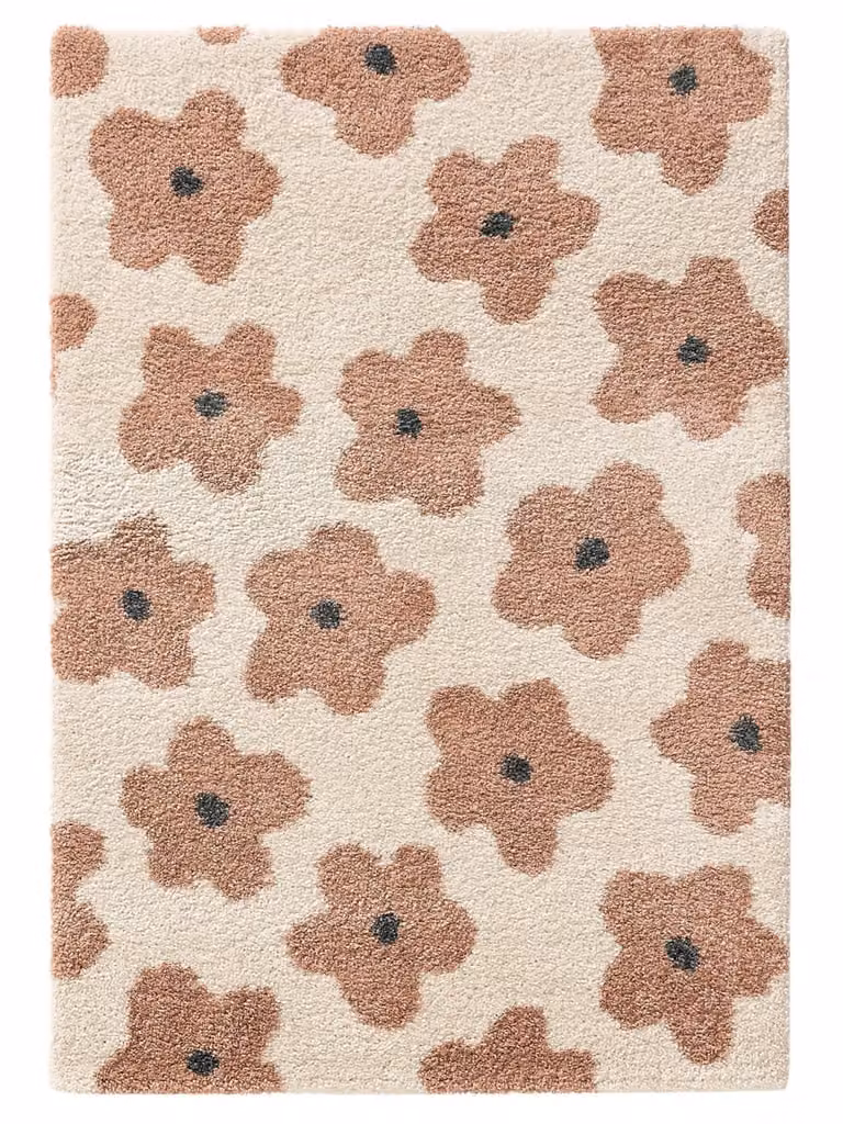 Alfombra infantil Benuta con diseño de animal, color rosa, rectangular, An/P: 160 x 230 cm