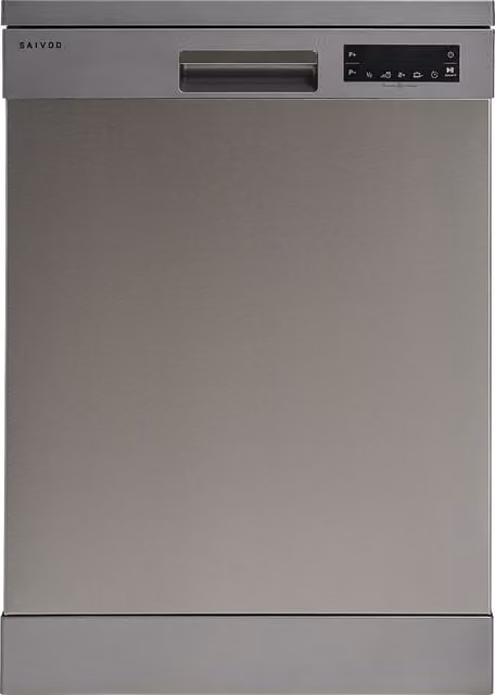 Lavavajillas Saivod LV825 INOX de 14 servicios con tecnología Turbo Wash y apertura automática de puerta en color plata