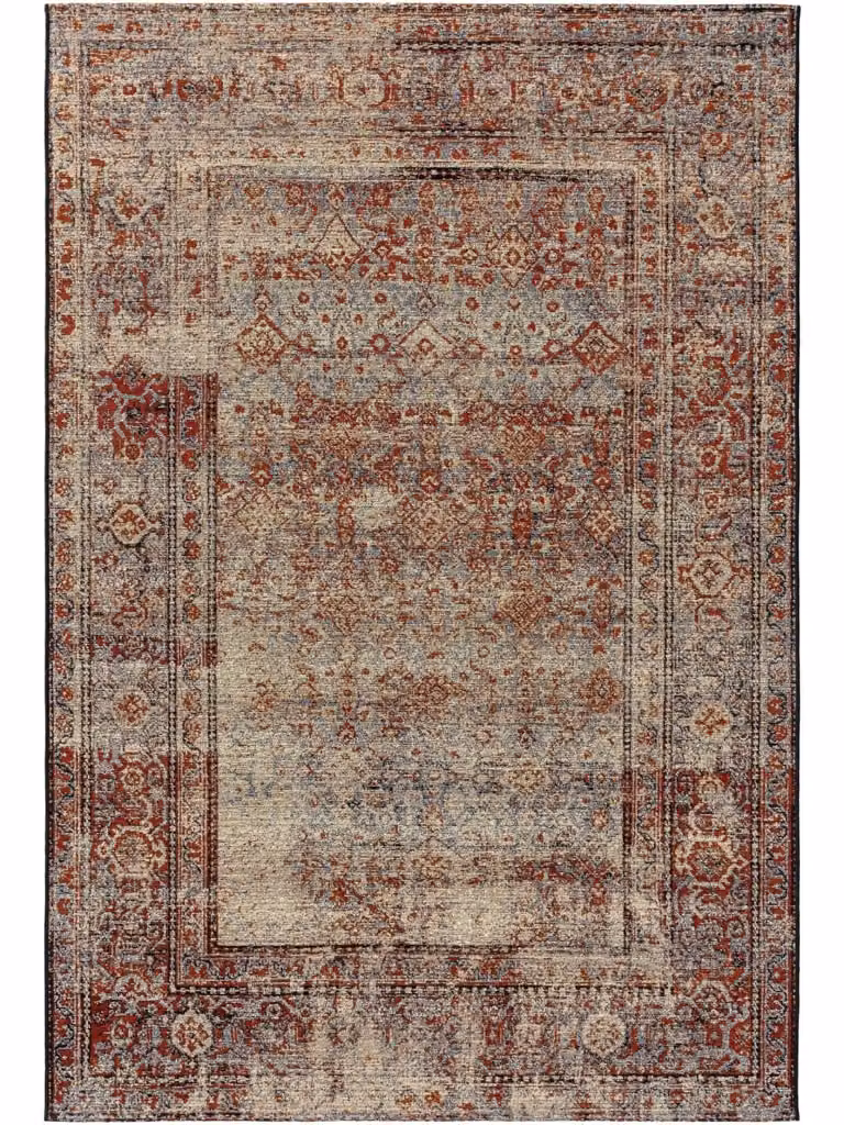 Alfombra multicolor Benuta estilo kilim para interior y exterior, An/P: 80 x 165 cm