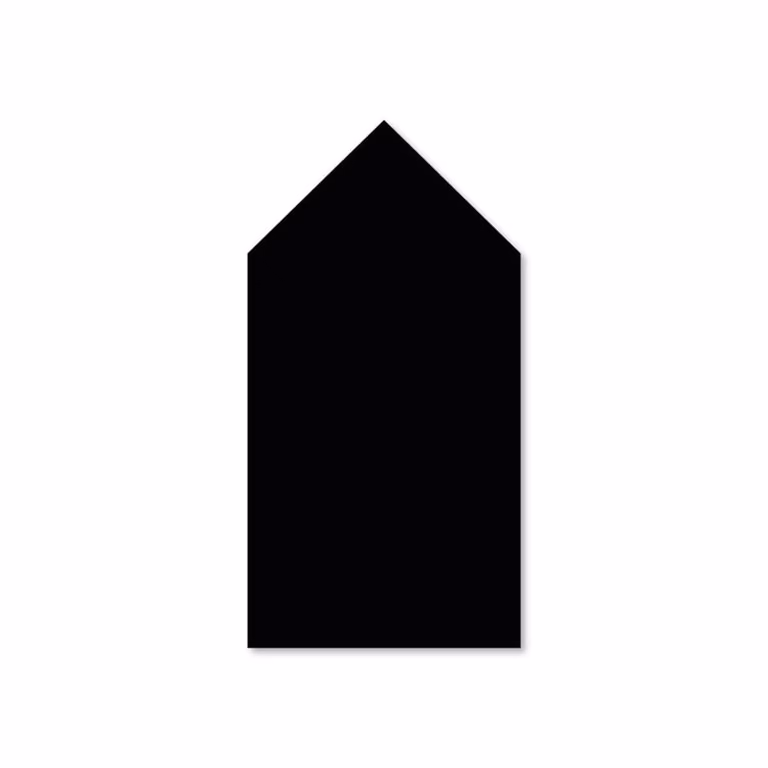 Pizarra adhesiva magnética con diseño de casa DECOCHIC en color negro, An/Al: 60 x 116 cm