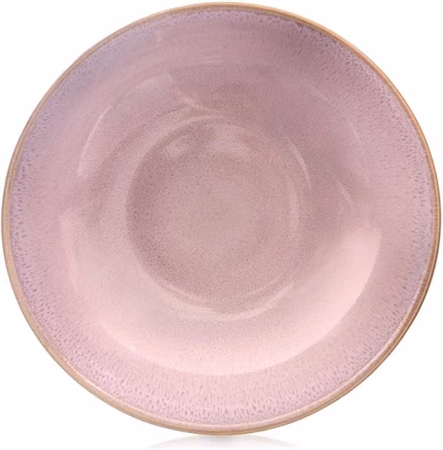 Cuenco para sopa de cerámica NORTHIX en color rosa con capacidad de 0,9 l y un diámetro de 21 cm