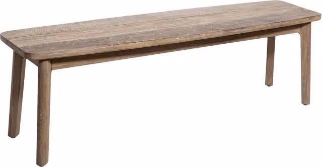 Banco Banila de Atmosphera en madera de acacia color beige y marrón