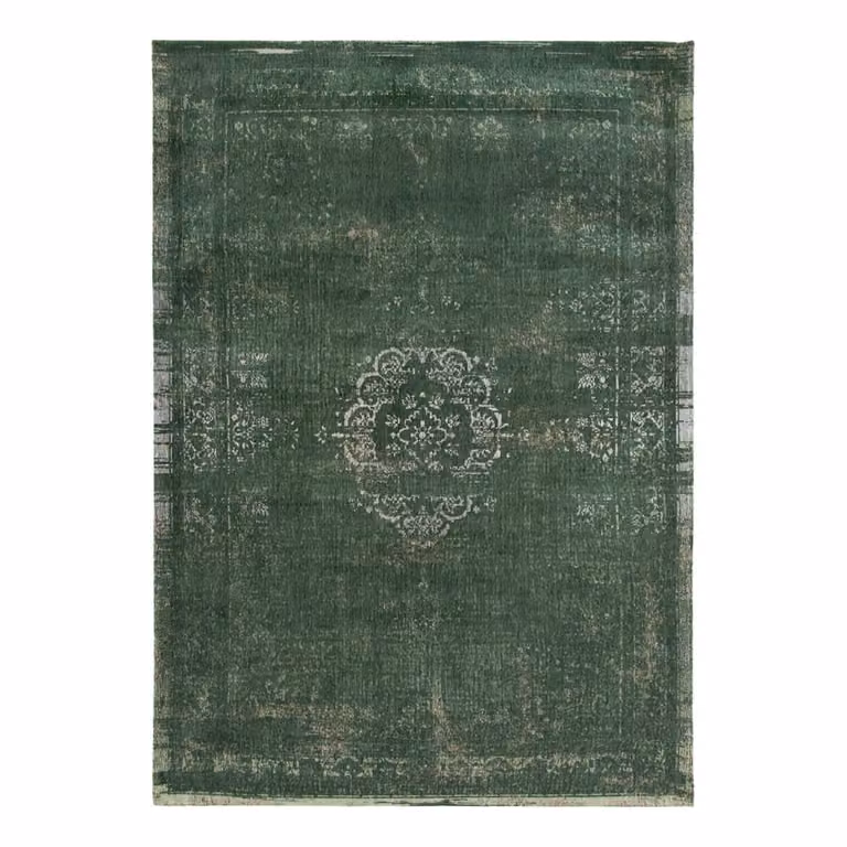Alfombra lavable Medallion de Louis de Poortere para interior y exterior, color verde, An/P: 200 x 280 cm