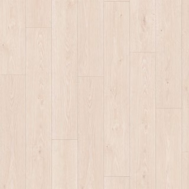 Suelo Laminado Egger Classic Aquaclic Roble Treviso Blanco EL2180 con acabado efecto madera resistente al agua de 1,74 m²