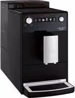Cafetera superautomática Melitta Latticia OT F300-100 en negro y plata con depósito de 1,5 l