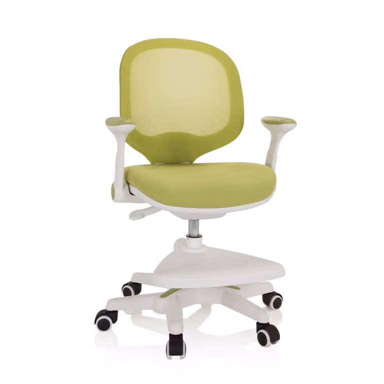 Silla de oficina para niños hjh office Kid Ergo Grandit en tejido de malla verde