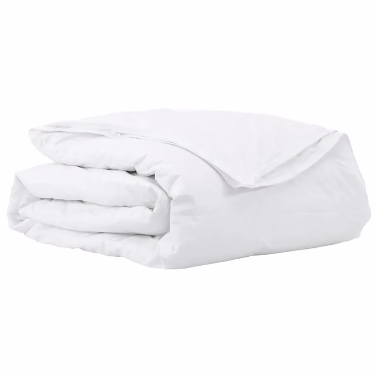 Relleno de edredón 2 en 1 vidaXL de plumas y plumón blanco para adultos, An/P/Al: 260 x 220 x 1 cm