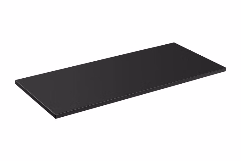 Estante para debajo del lavabo AC-Déco en color negro, An/P/Al: 120,4 x 46 x 2,5 cm