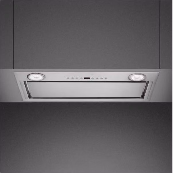 Grupo filtrante integrado Smeg KICGR52X2 de 3 velocidades e intensiva en acero inoxidable y color plata