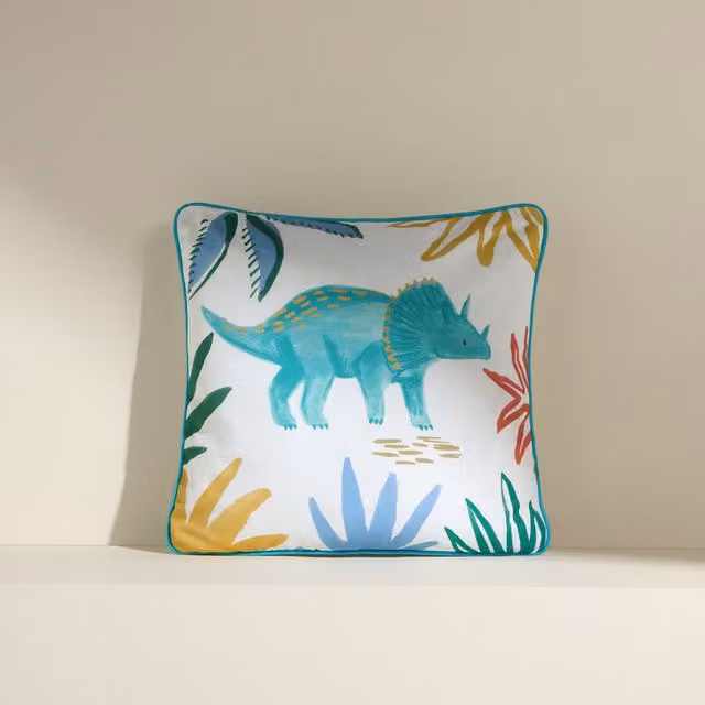 Cojín decorativo infantil Trico Mini Home de El Corte Inglés, multicolor, 40 x 40 cm